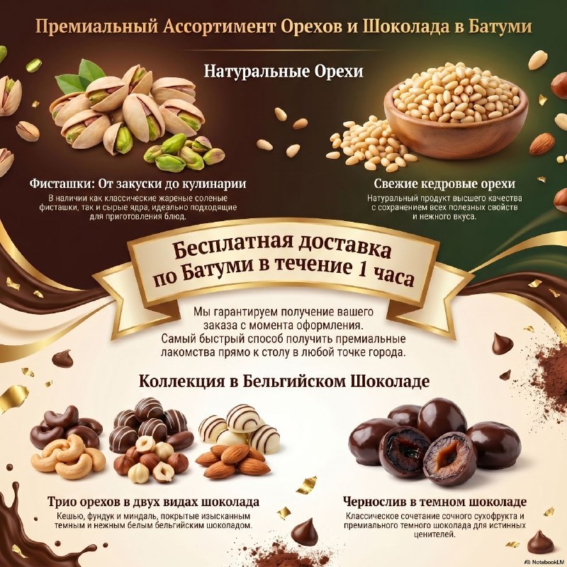Фисташки Батуми - орехи и десерты