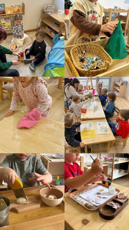 Мир Монтессори - группы для детей 1,3-3 лет